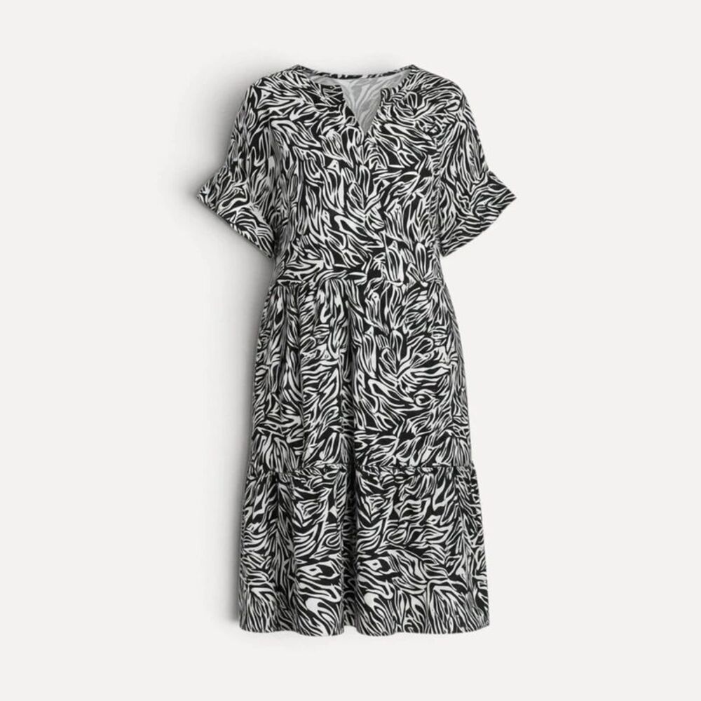 Millers Zebra Print Midi Dress 18